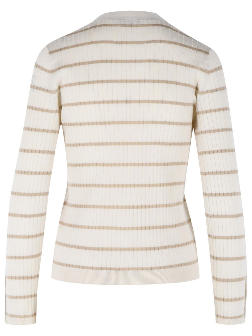 Max Mara 'Pedale' Ivory Cashmere And Silk Cardigan Neutraal
