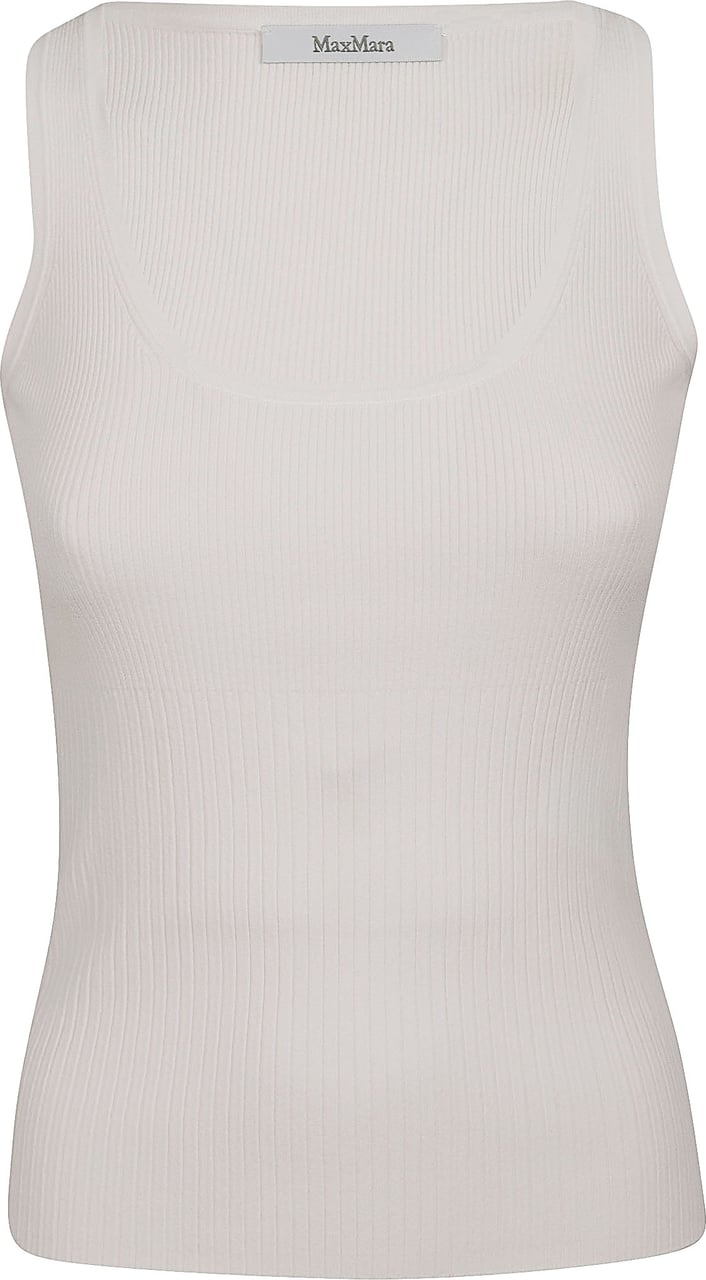 MAX MARA TOP GHIRO Wit
