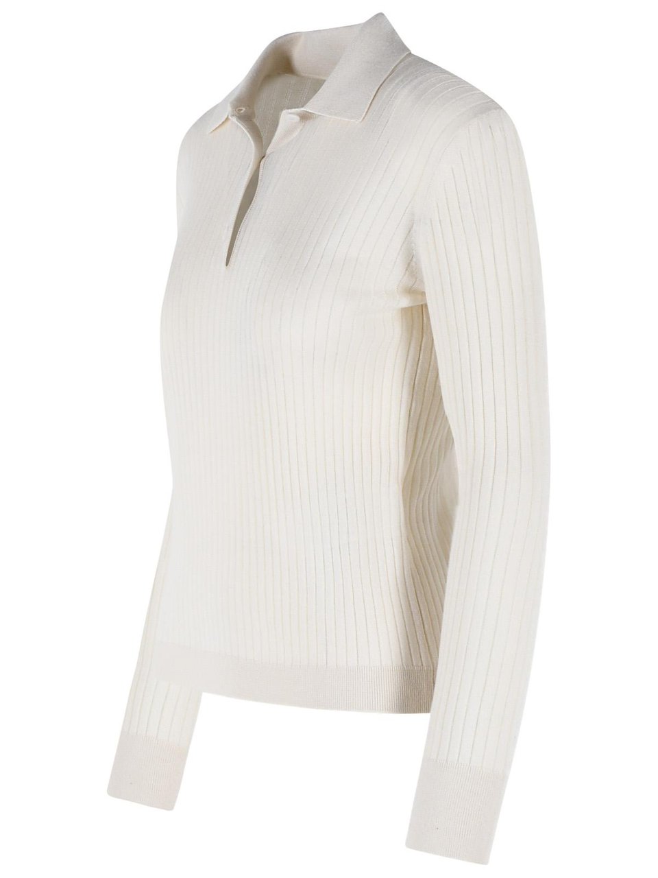 Max Mara 'Gitano' Ivory Cashmere And Silk Sweater Wit