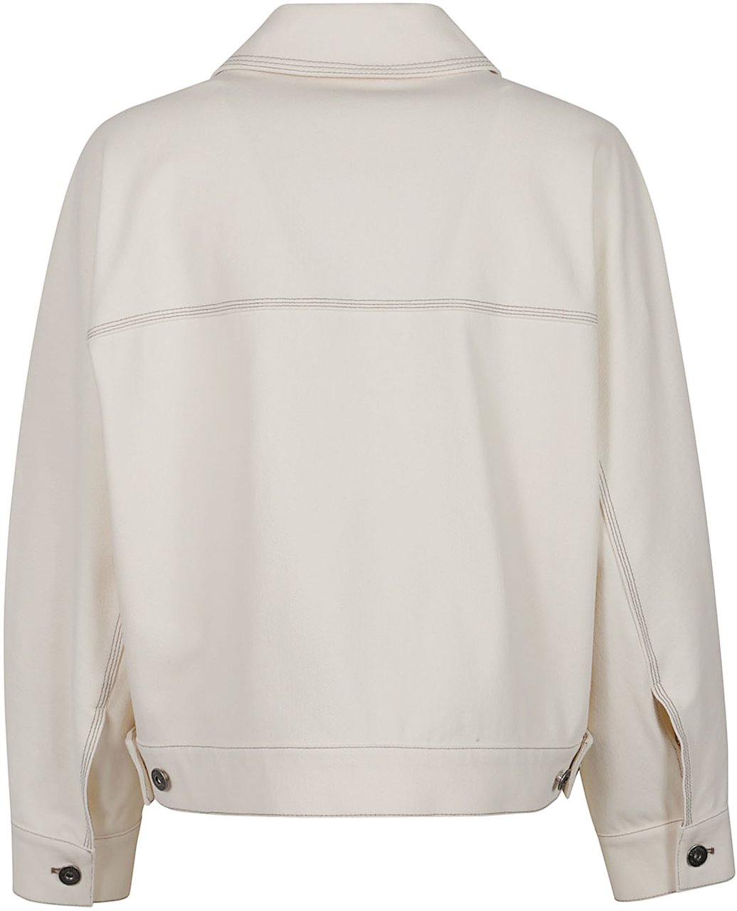 Max Mara Mxpnettare Shirt Jacket White Wit