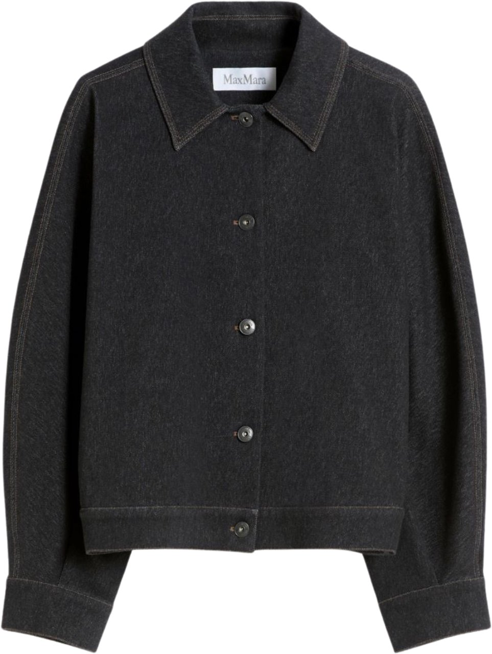 Max Mara Jackets Blu Marino Blauw