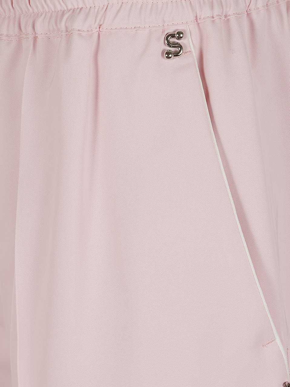Max Mara Chic Jogger-Style Shorts with High Waist and Elegant Detailing Roze