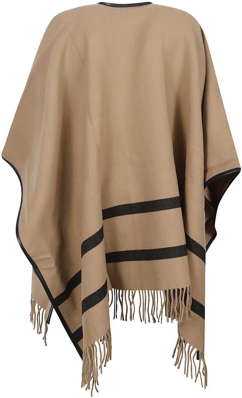 Max Mara Mxaaris Poncho Brown Bruin