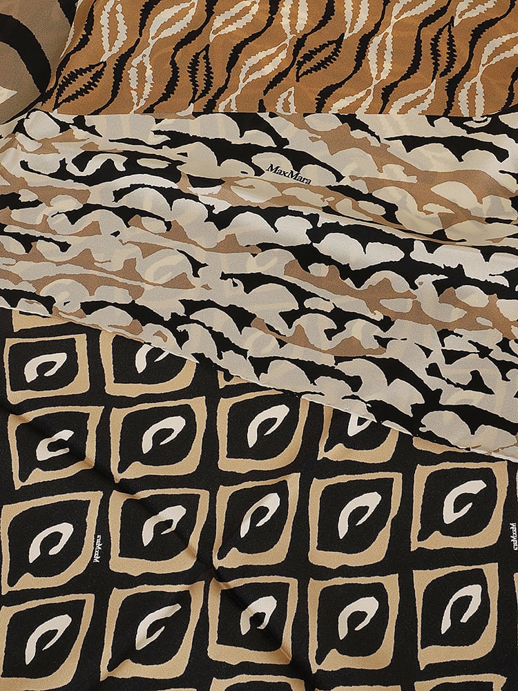 MAX MARA Stola-foulard-mantella CARRE 90W1 Beige