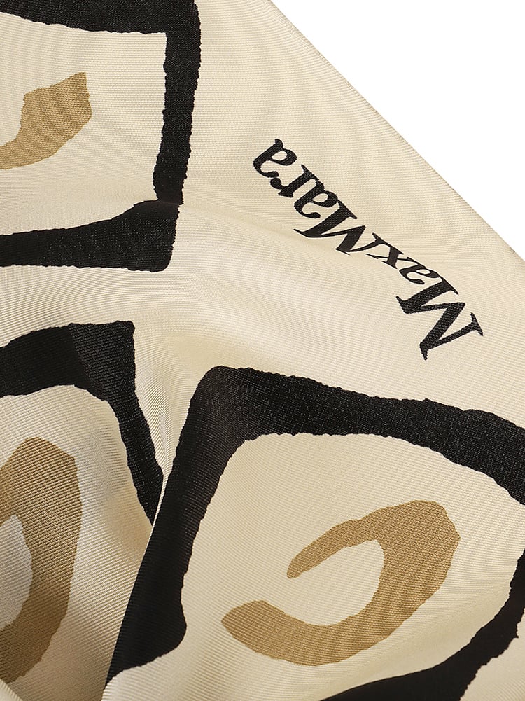 MAX MARA Stola-foulard-mantella CARRE 90W1 Beige