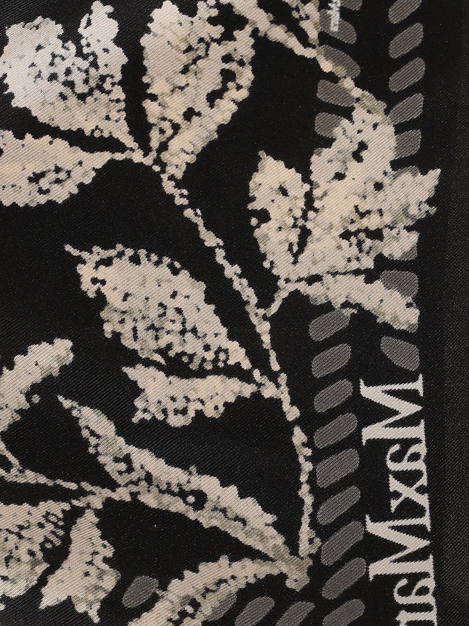 MAX MARA Stola-foulard-mantella CARRE 90W1 Zwart
