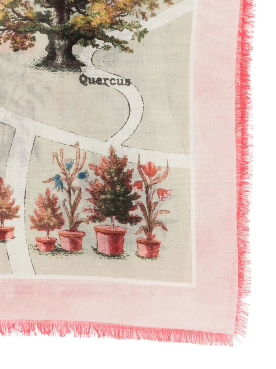 Max Mara Square Scarf Antique Rose Divers