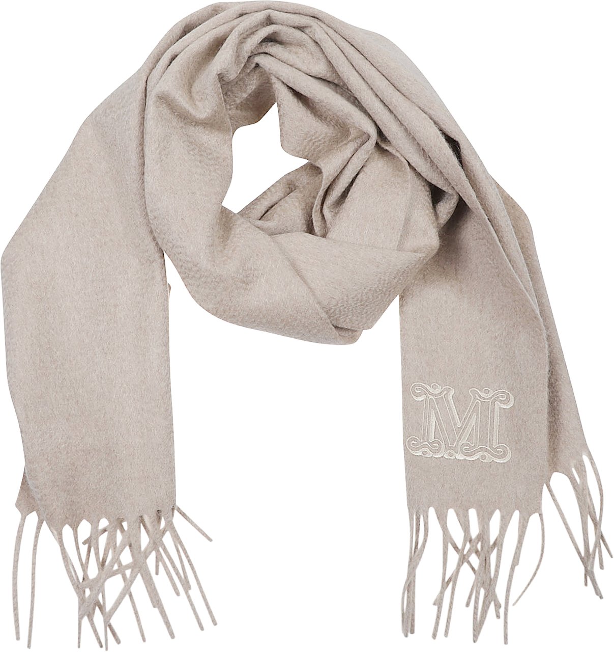 Max Mara Wsdalia Scarf Brown Bruin