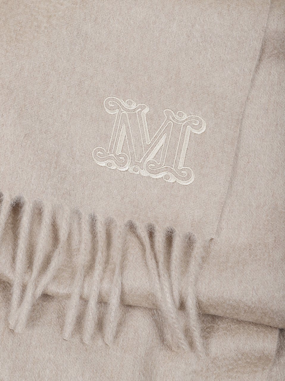 Max Mara Wsdalia Scarf Brown Bruin