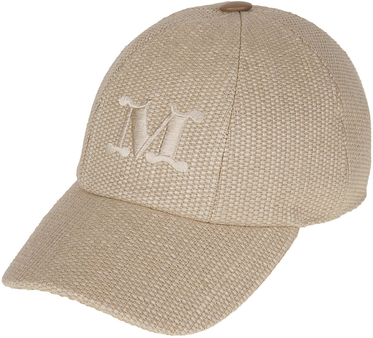 Max Mara Mxacircense Baseball Cap Nude Beige