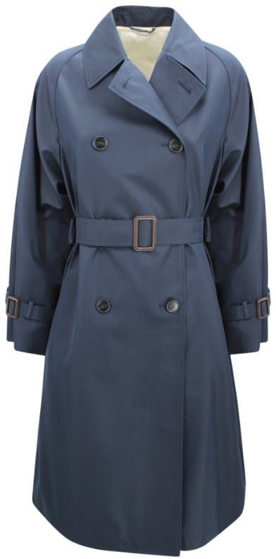 Max Mara Coats Blu Blauw