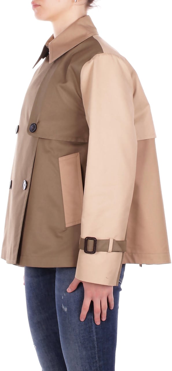 Max Mara Coats Fango Bruin