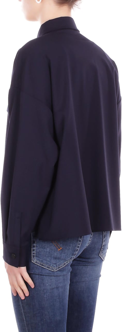Max Mara Shirts Blu Navy