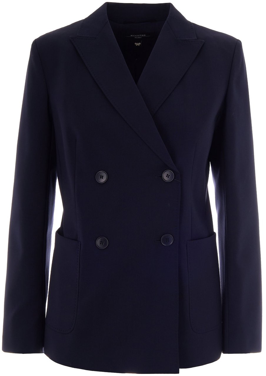 Max Mara Jackets Blue Blauw