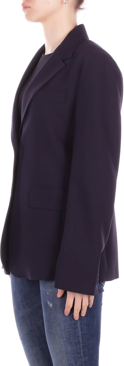 Max Mara Jackets Blue Navy