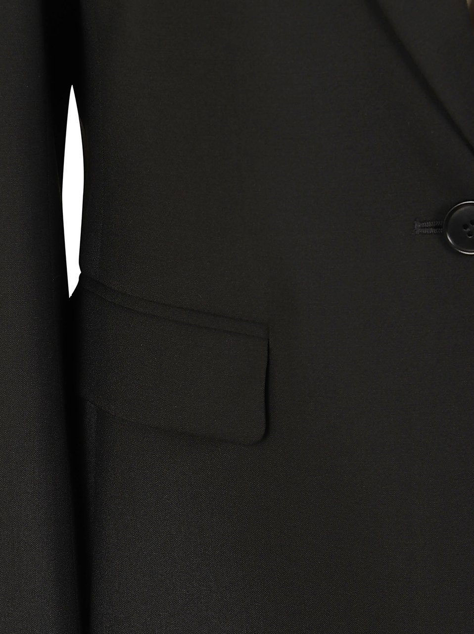 Max Mara WEEKEND MAX MARA TELA PURA LANA NATURAL STRETCH TRAMA Zwart
