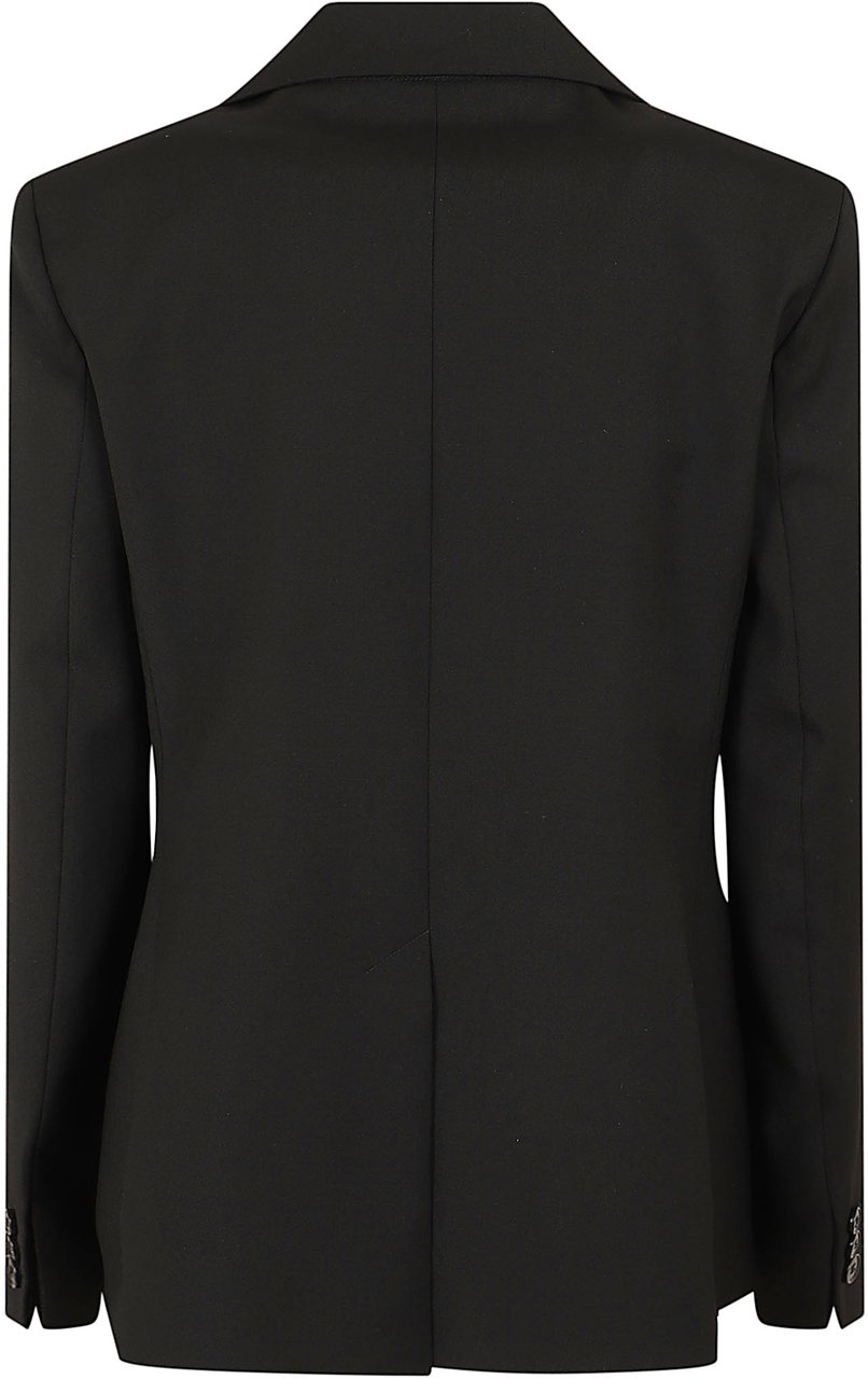 Max Mara WEEKEND MAX MARA TELA PURA LANA NATURAL STRETCH TRAMA Zwart