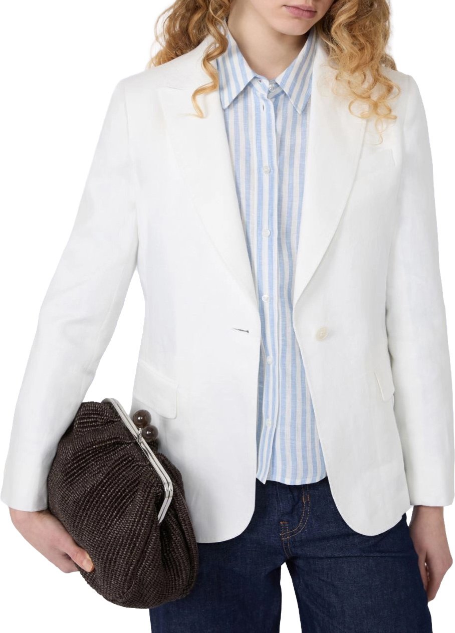 Max Mara Jackets White Wit