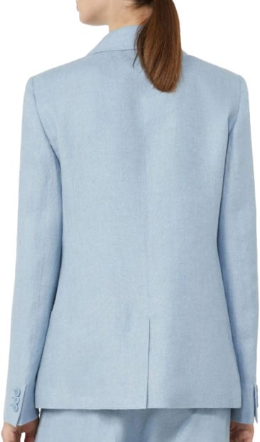 Max Mara Jackets Clear Blue Lichtblauw