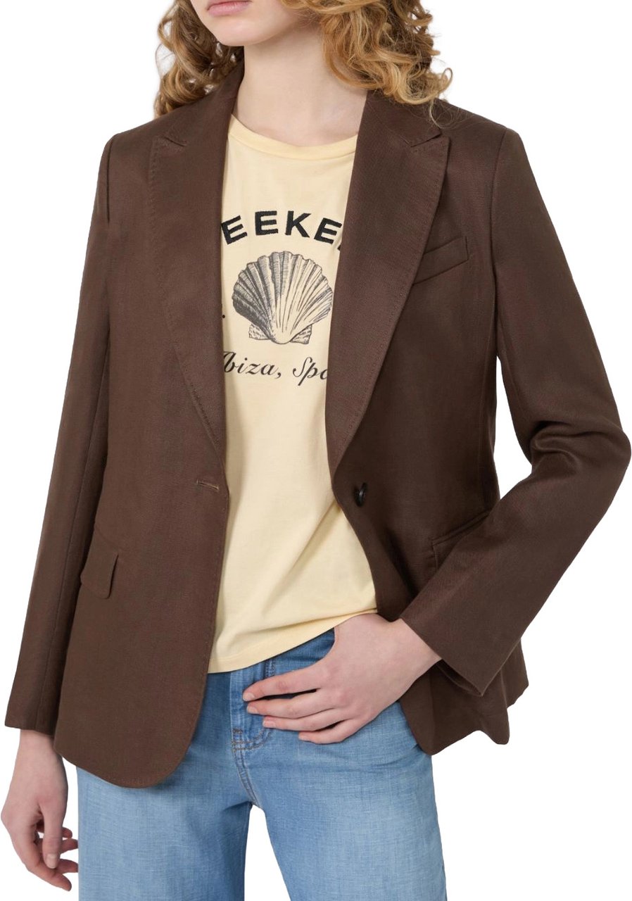 Max Mara Jackets Cioccolato Bruin