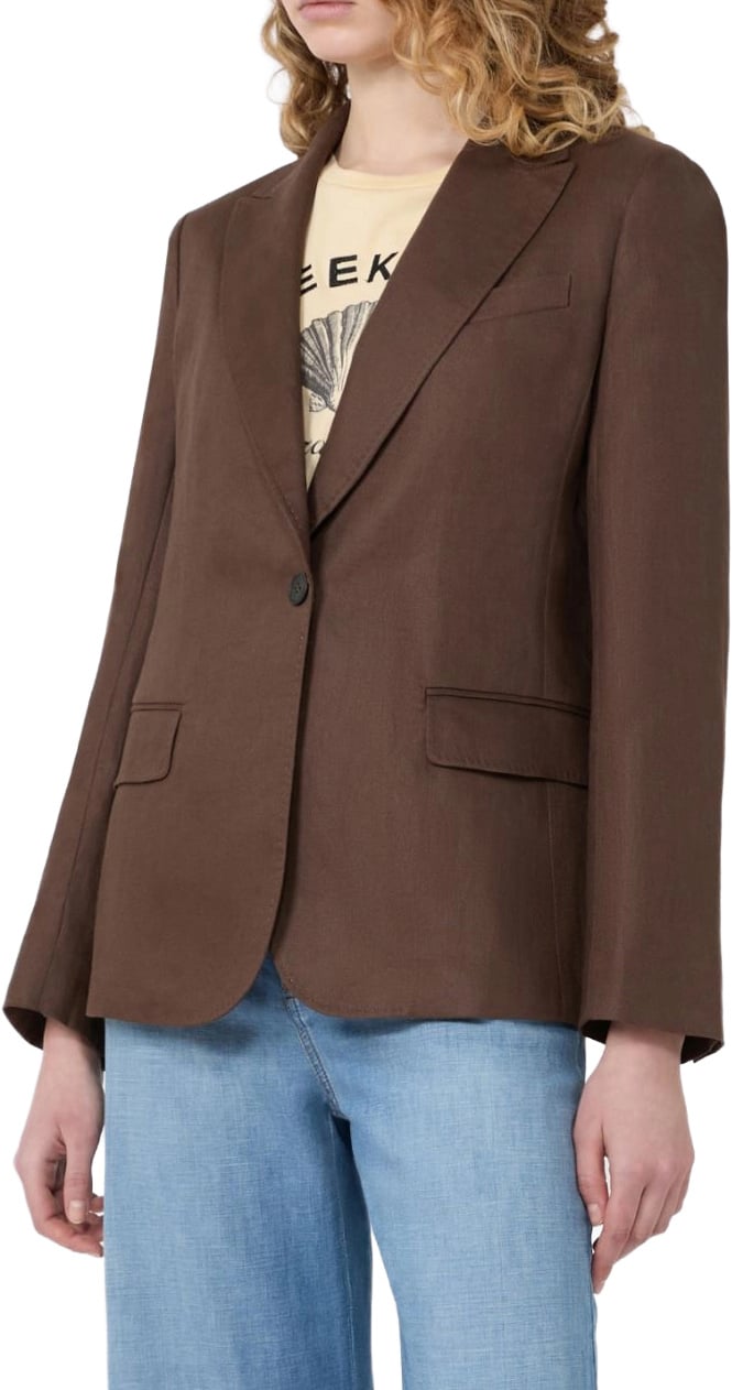 Max Mara Jackets Cioccolato Bruin