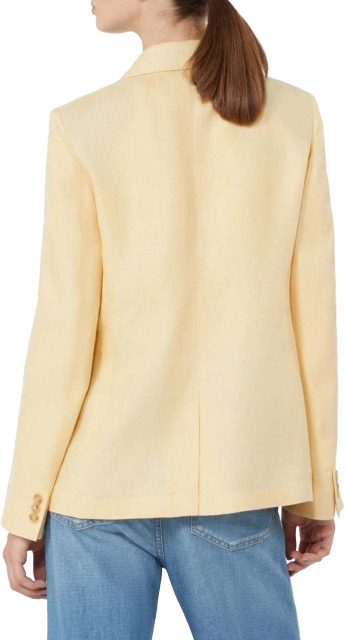 Max Mara Max Mara Weekend Wkdnalut Blazers Lichtgeel 2615041072600 Geel