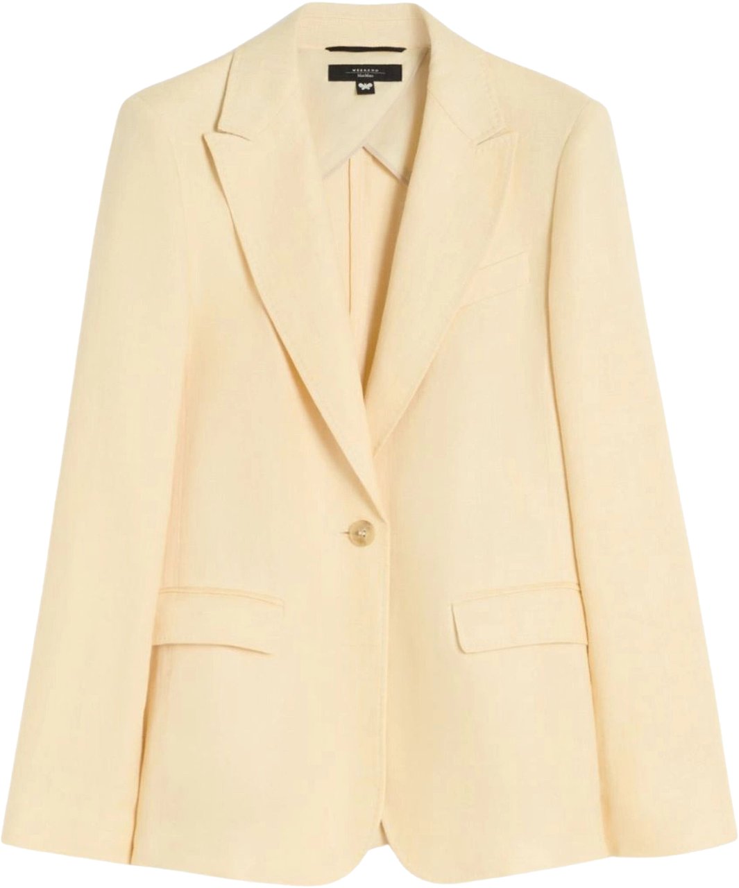 Max Mara Max Mara Weekend Wkdnalut Blazers Lichtgeel 2615041072600 Geel