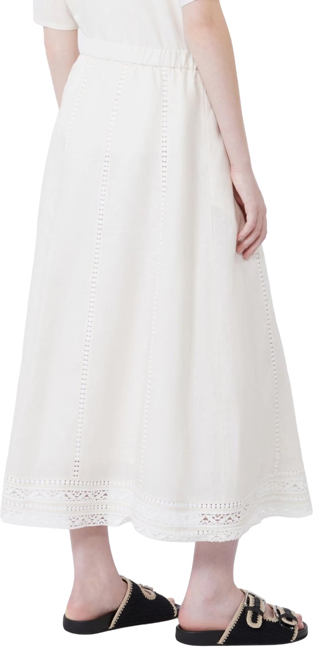 Max Mara Skirts Ecru Wit