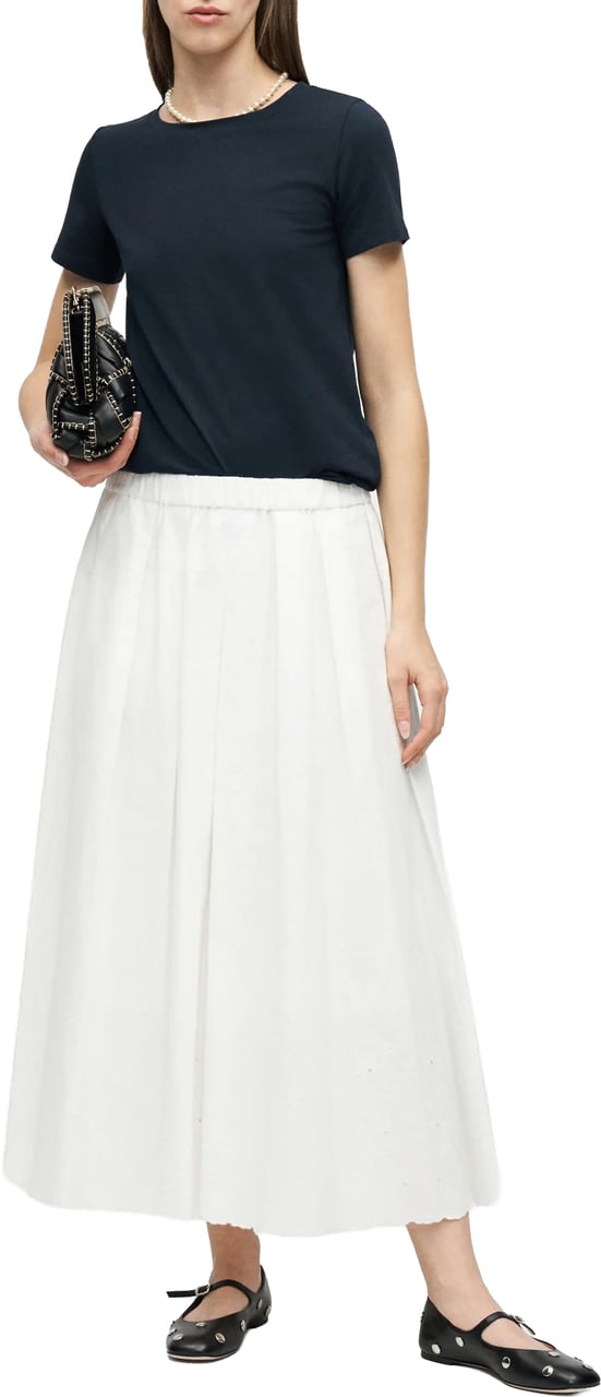 Max Mara Skirts Bianco Wit