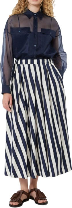 Max Mara Skirts Blue Divers