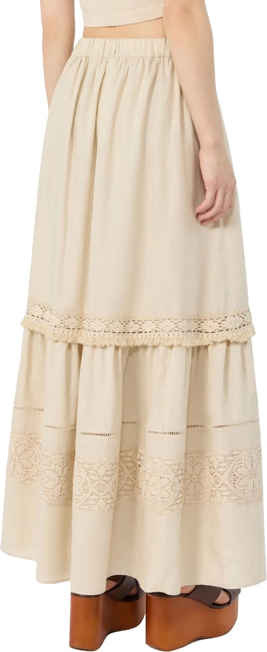 Max Mara Skirts Sabbia Beige
