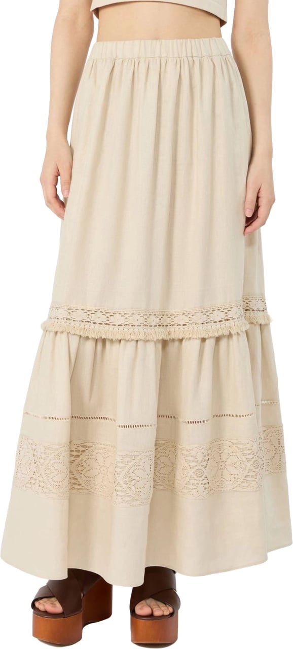 Max Mara Skirts Sabbia Beige