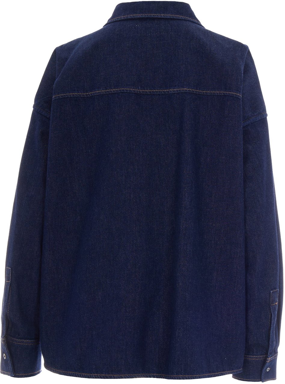 Max Mara Shirts Blue Blauw