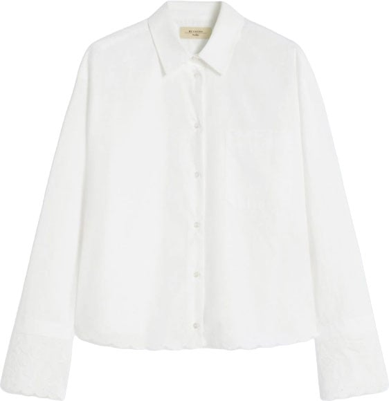Max Mara Shirts Ivory Wit