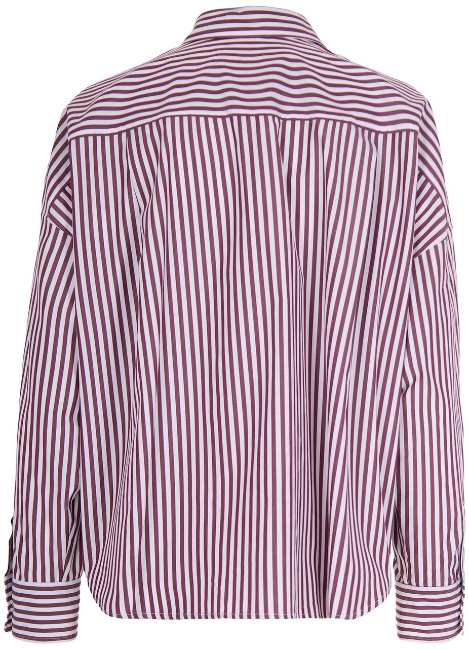 Max Mara Shirts Bordeaux Rood