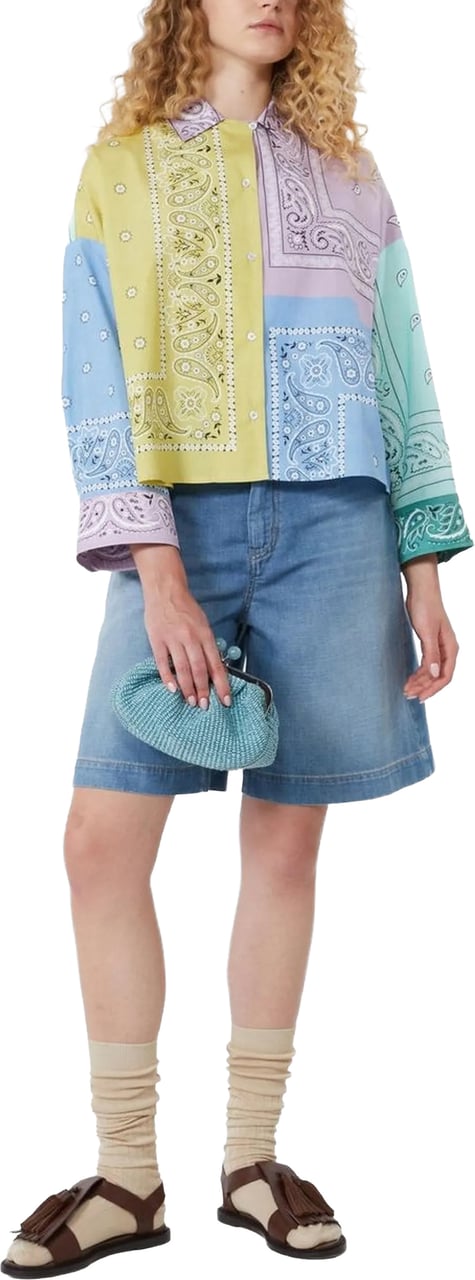 Max Mara Shirts Multicolor Foulard Divers