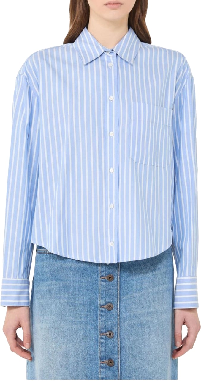 Max Mara Weekend Wkdcartone Blouses Lichtblauw 2615111061600 Blauw