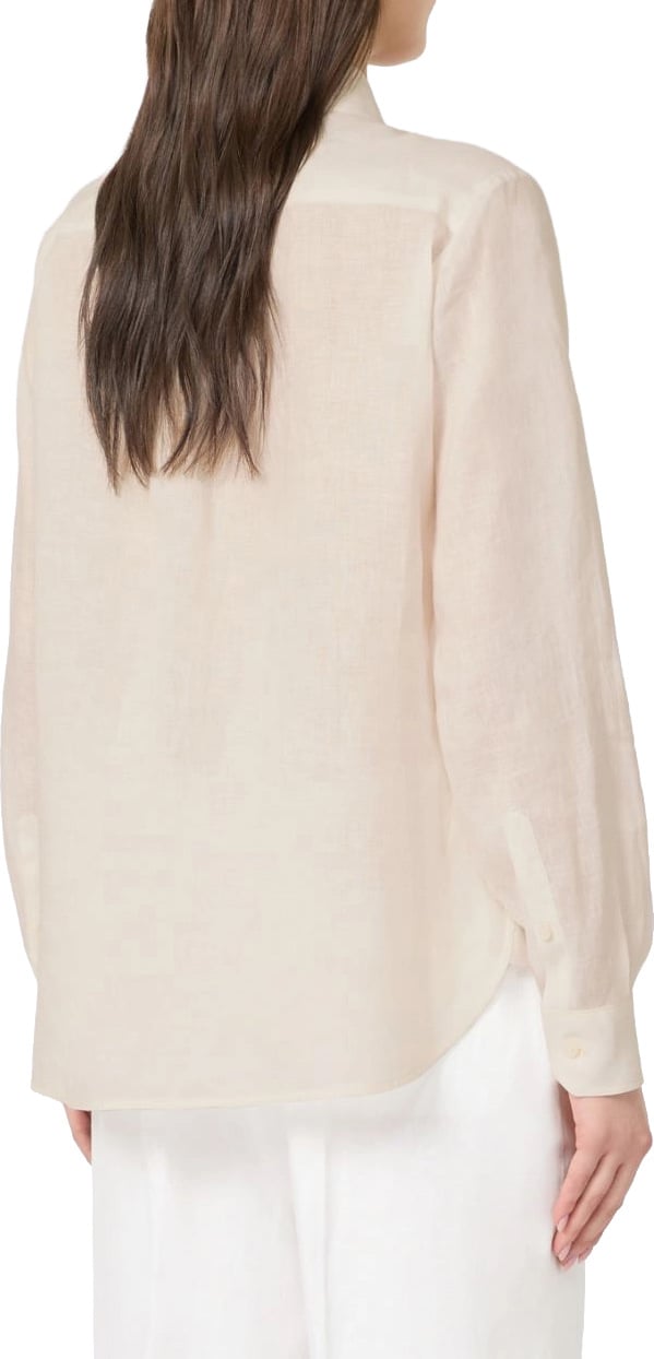 Max Mara Shirts Ecru Wit