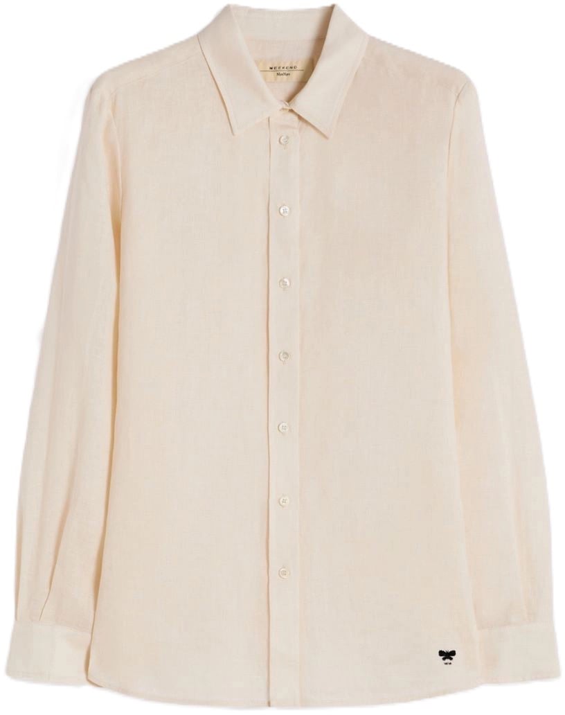Max Mara Shirts Ecru Wit