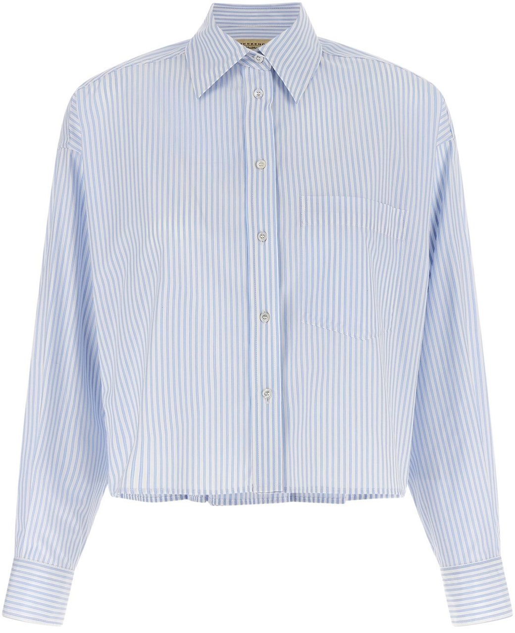 Max Mara Shirts Clear Blue Blauw