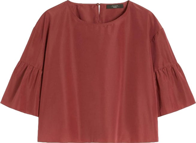 Max Mara Shirts Ciliegia Maroon