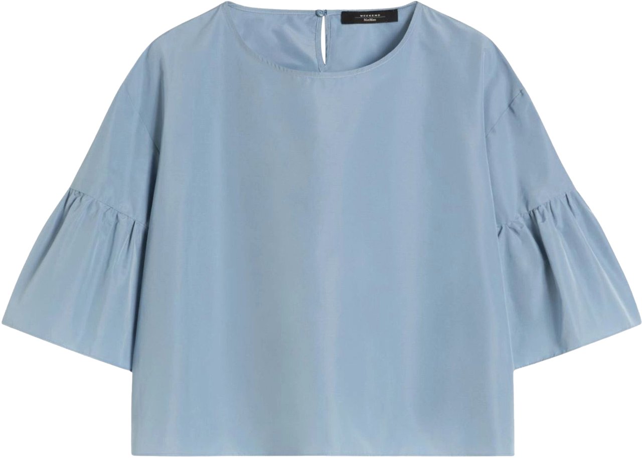 Max Mara Weekend Wkdbreak Tops Lichtblauw 2615111152600 Blauw