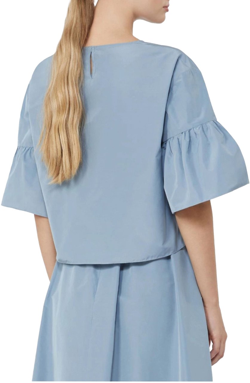 Max Mara Weekend Wkdbreak Tops Lichtblauw 2615111152600 Blauw
