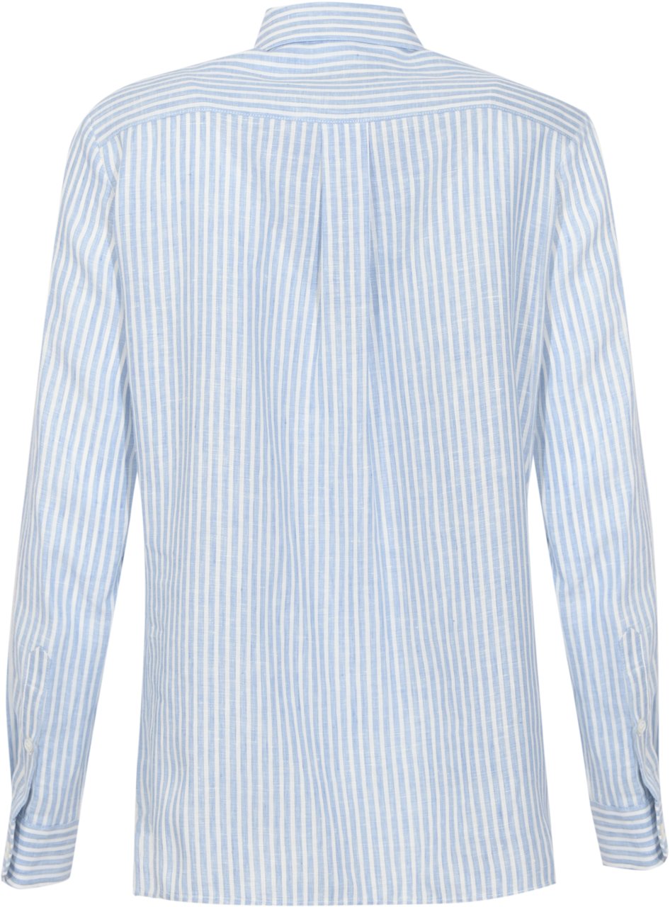 Max Mara Shirts Clear Blue Lichtblauw