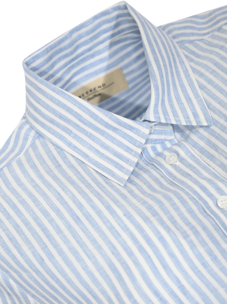Max Mara Shirts Clear Blue Lichtblauw