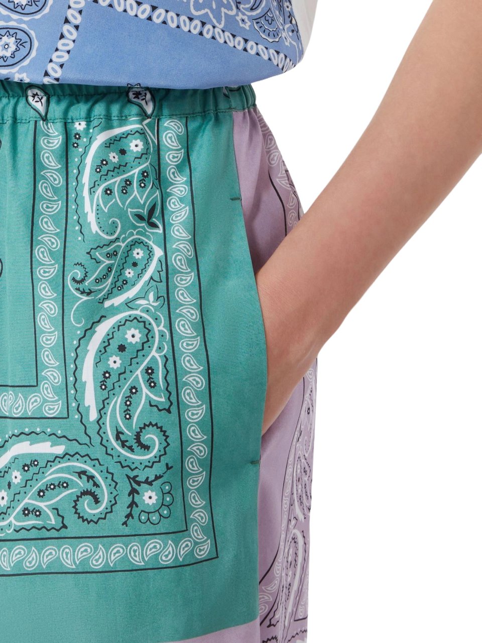 Max Mara Rtw Multicolor Foulard Divers