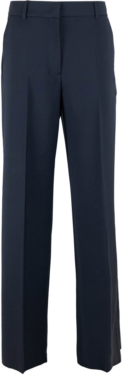 Max Mara Trousers Blue Blauw