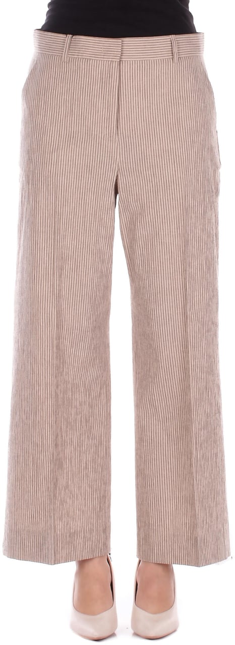Max Mara Trousers Beige Beige