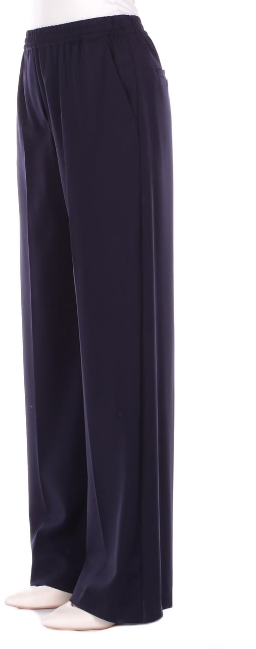 Max Mara WEEKEND MAX MARA TELA PURA LANA NATURAL STRETCH TRAMA E ORDITO UNITA Lichtblauw