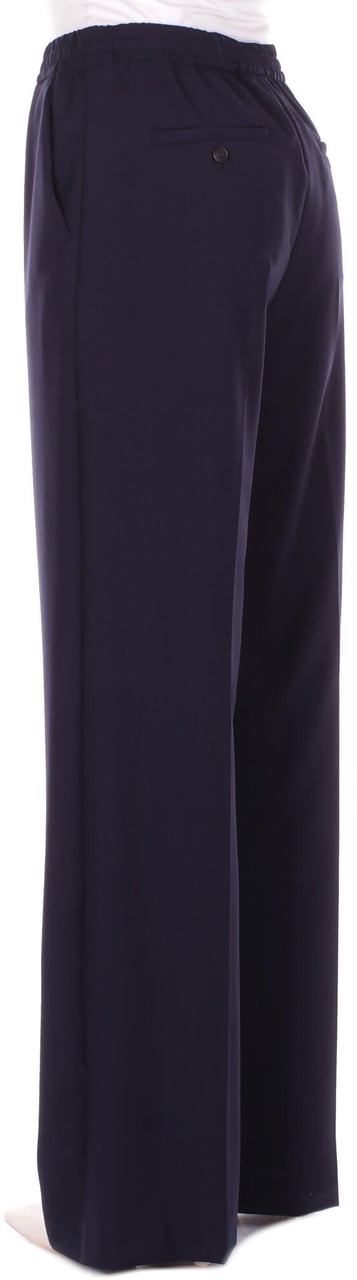 Max Mara WEEKEND MAX MARA TELA PURA LANA NATURAL STRETCH TRAMA E ORDITO UNITA Lichtblauw